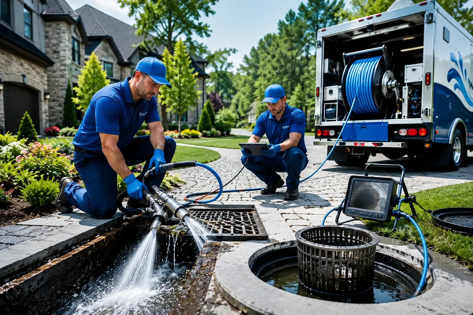 Local outdoor drain cleaning professionals in Zanesfield, OH